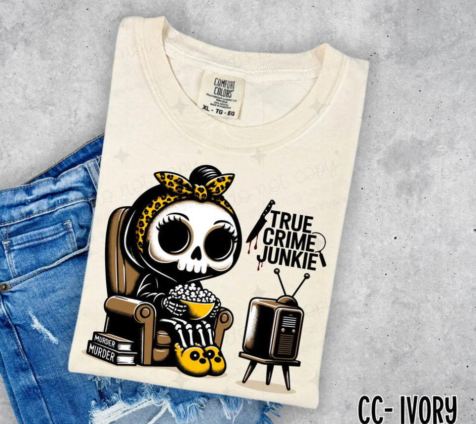 TRUE CRIME JUNKIE SKELLIE