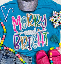 Load image into Gallery viewer, Colorful Sequin Merry and Bright
