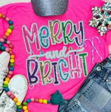 Load image into Gallery viewer, Colorful Sequin Merry and Bright
