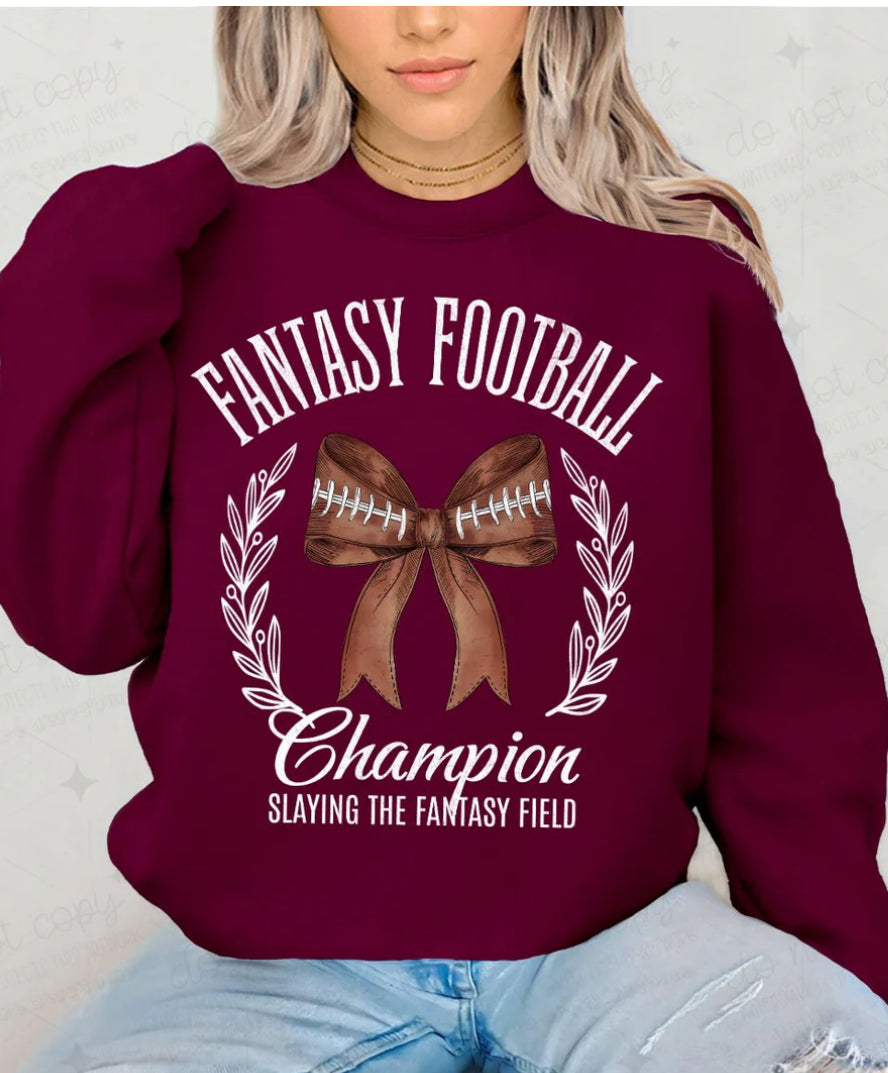 COQUETTE FANTASY FOOTBALL CHAMPION