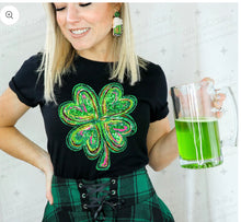 Load image into Gallery viewer, SHAMROCK - FAUX GLITTER

