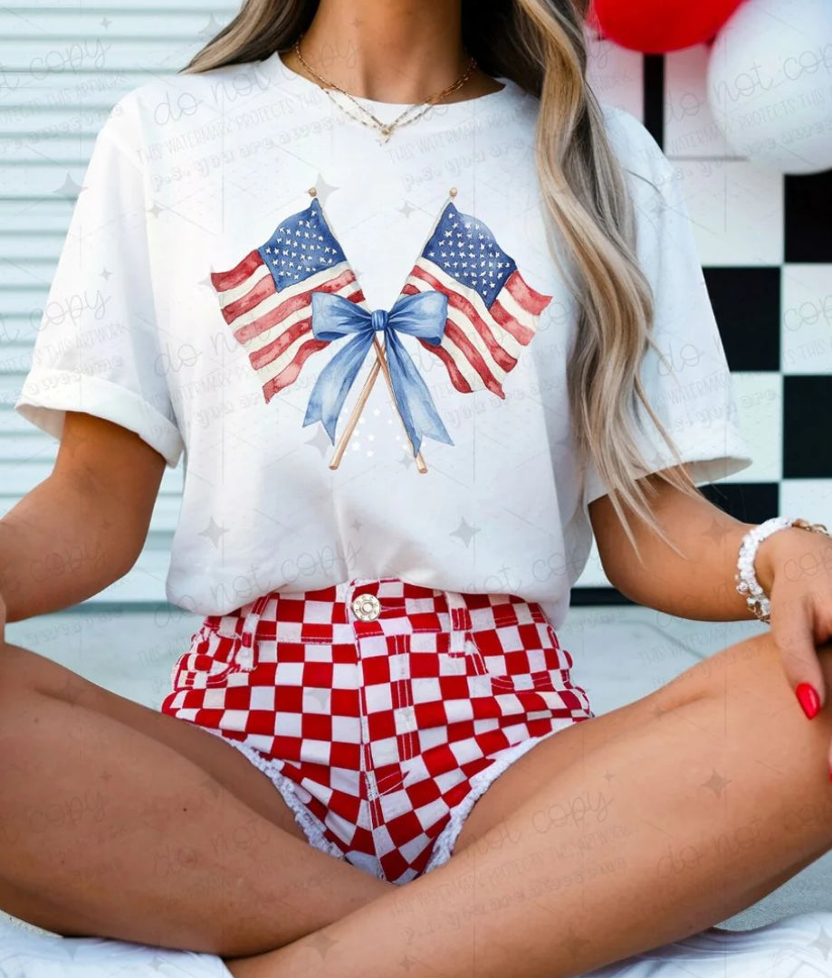COQUETTE AMERICAN FLAGS