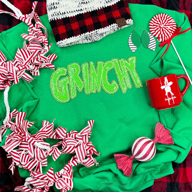 Grinchy Sequin