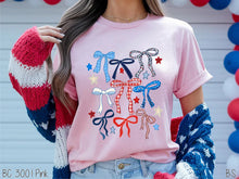 Load image into Gallery viewer, USA Coquette Bow Collage
