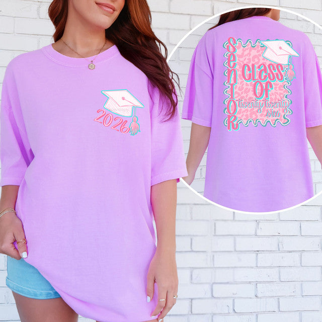 Senior Class of 2026 Pink Leopard SET