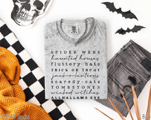 Load image into Gallery viewer, Halloween List
