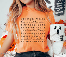 Load image into Gallery viewer, Halloween List
