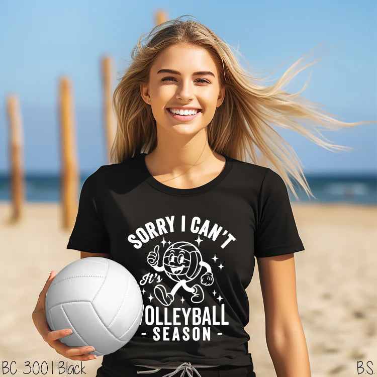 Volleyball Season Sorry Can't