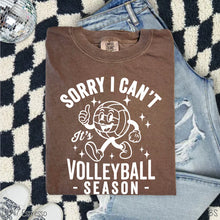 Load image into Gallery viewer, Volleyball Season Sorry Can&#39;t
