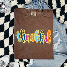 Load image into Gallery viewer, Thankful Hand Lettered Gold Foil
