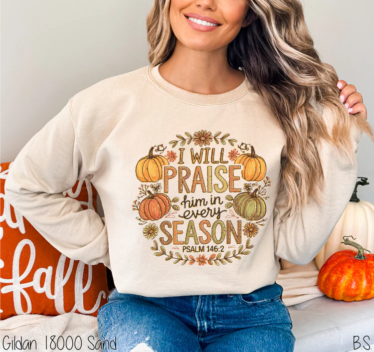 Oval Fall Praise Him Every Season