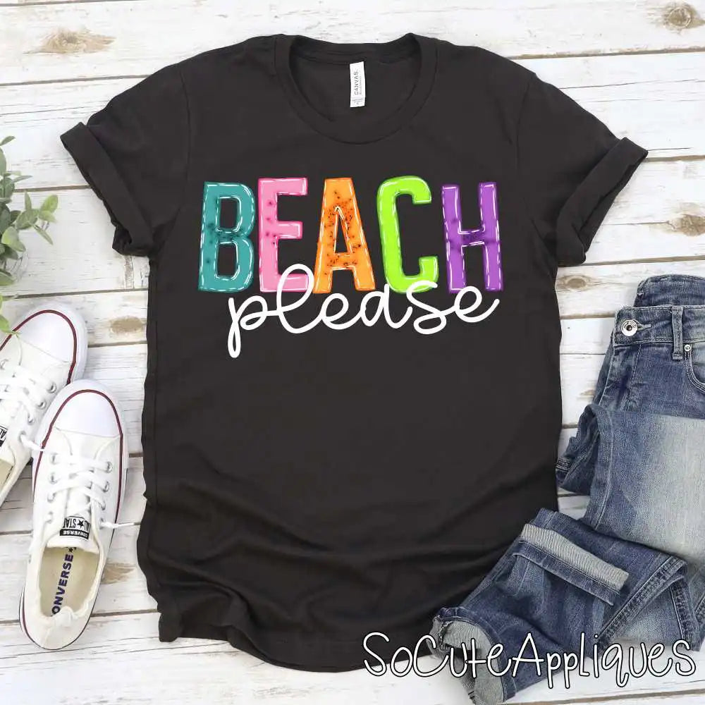 Beach please bright white