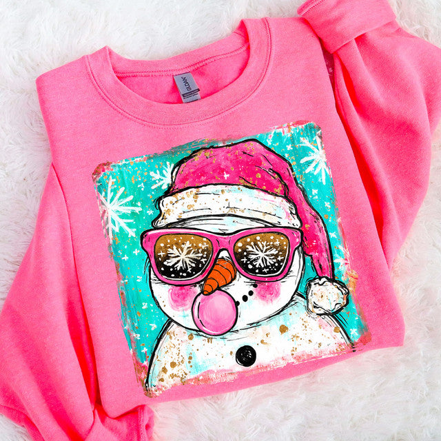 Preppy Snowman Bubblegum