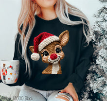 Load image into Gallery viewer, Reindeer Faux Crochet
