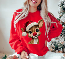 Load image into Gallery viewer, Reindeer Faux Crochet
