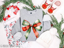 Load image into Gallery viewer, Preppy Christmas Plaid Bow
